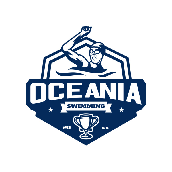 Oceania Swimming logo template Thumbnail