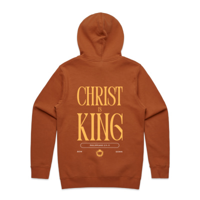Christ Is King (Gold) Hoodie Thumbnail