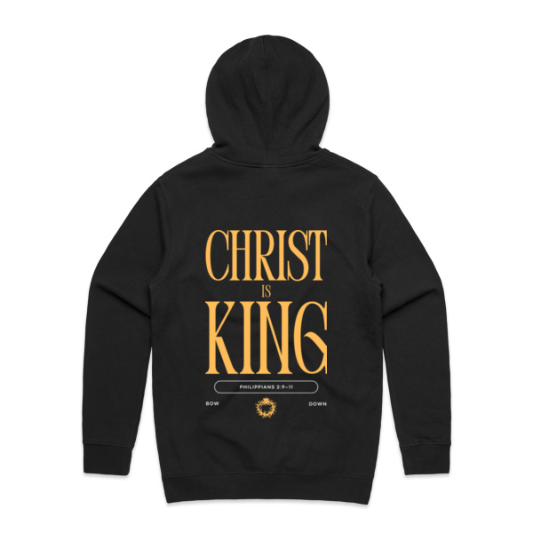 Christ Is King (Gold) Hoodie Thumbnail