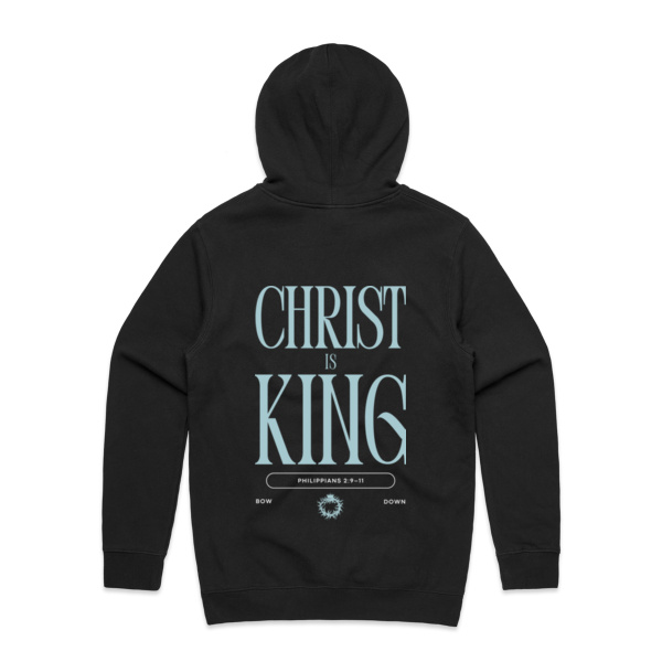 Christ Is King (Dark) Hoodie Thumbnail
