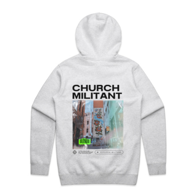 Church Militant (Light) Hoodie Thumbnail