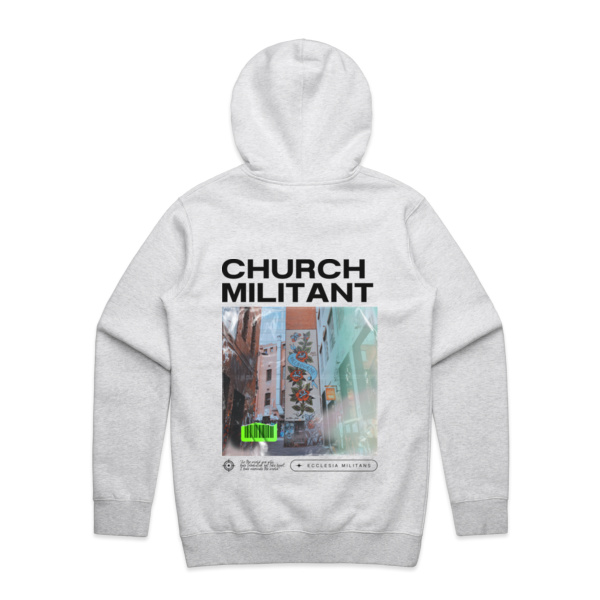 Church Militant (Light) Hoodie Thumbnail