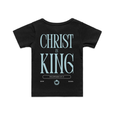 Christ Is King (Dark) Wee Tee Thumbnail