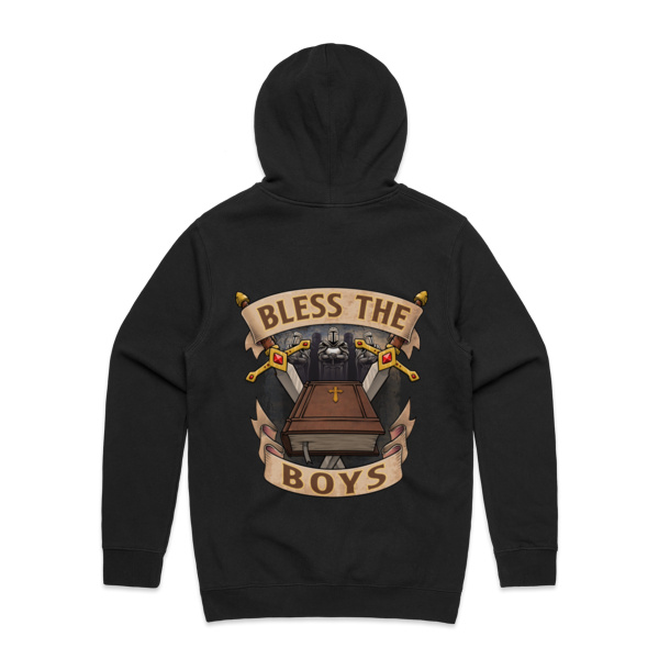 Bless The Boys (Dark) Hoodie Thumbnail