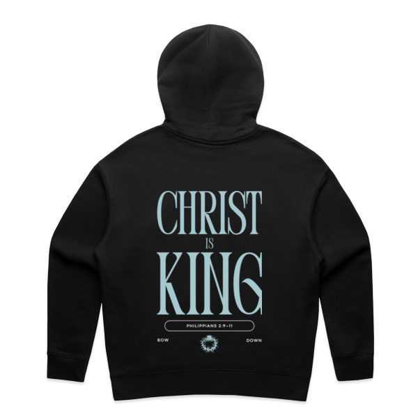 Christ Is King (Dark) Women's Hoodie Thumbnail