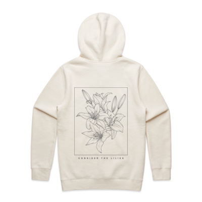 Consider The Lilies (Light) Hoodie Thumbnail