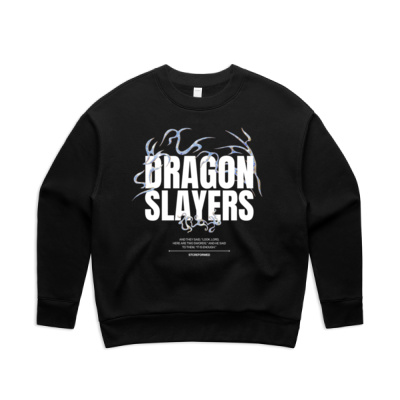 Dragon Slayers (Dark) Women's Crewneck Thumbnail
