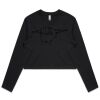 AS Colour - Women's L/S Crop Tee Thumbnail