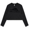 AS Colour - Women's L/S Crop Tee Thumbnail