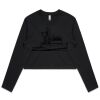 AS Colour - Women's L/S Crop Tee Thumbnail