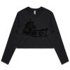 AS Colour - Women's L/S Crop Tee Thumbnail
