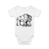 AS Colour - Organic Baby 'Mini-me' Onesie Romper Thumbnail