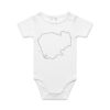 AS Colour - Organic Baby 'Mini-me' Onesie Romper Thumbnail