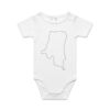 AS Colour - Organic Baby 'Mini-me' Onesie Romper Thumbnail