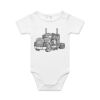 AS Colour - Organic Baby 'Mini-me' Onesie Romper Thumbnail