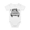 AS Colour - Organic Baby 'Mini-me' Onesie Romper Thumbnail